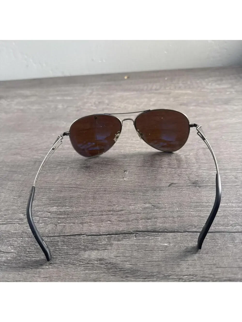 Serengeti Sunglasses Brando Silver Black Aviator FRAMED ONLY Vintage